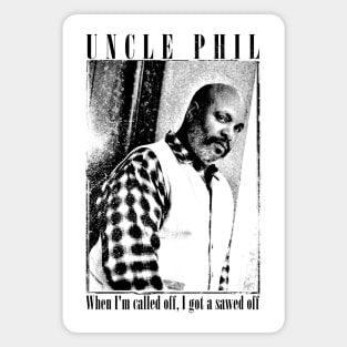 Uncle Phil / 90s Style Aesthetic Fan Design Magnet